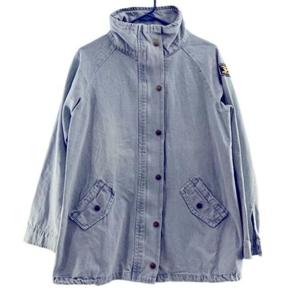 Shein Women’s‎ Zipper/Button Down Petty Jean Coat Size M